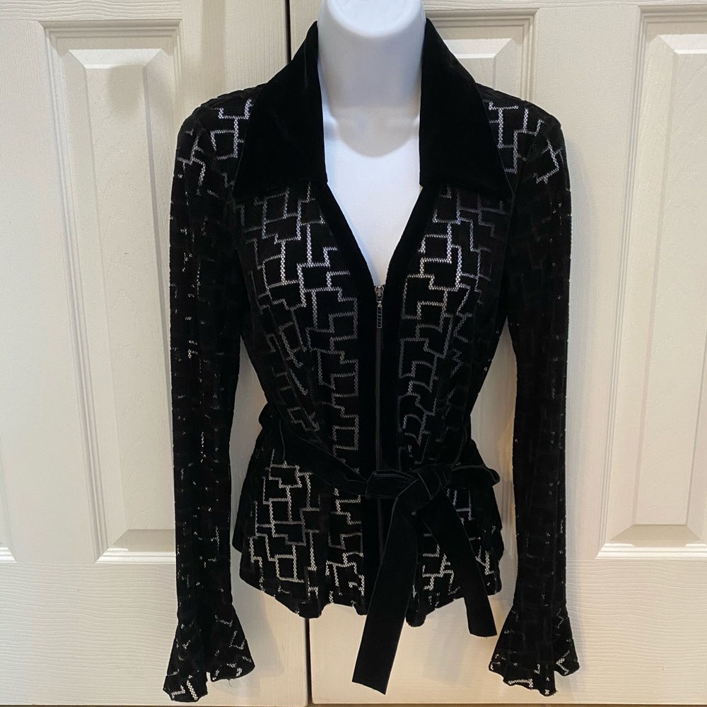 Etcetera Velvet Top